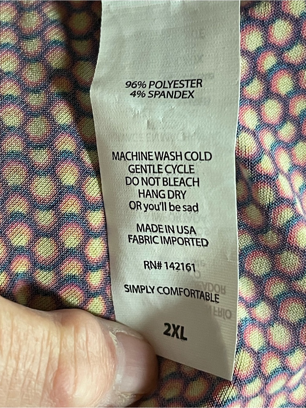 LuLaRoe New Geometric Maxi Skirt NWT 2XL - Picture 4 of 7